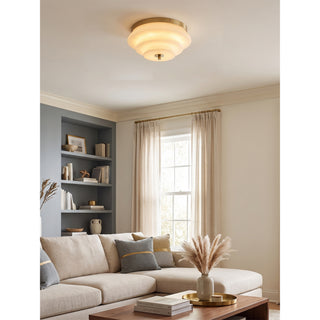 Astraea Glass Semi-Flush Mount