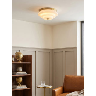 Astraea Glass Semi-Flush Mount