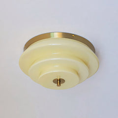 Koper & Beige Glas