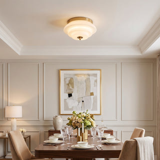 Astraea Glass Semi-Flush Mount