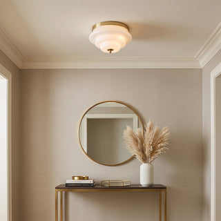 Astraea Glass Semi-Flush Mount