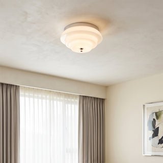 Astraea Glass Semi-Flush Mount
