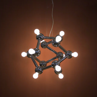 Astraea Molecular Chrome Chandelier – detail 24
