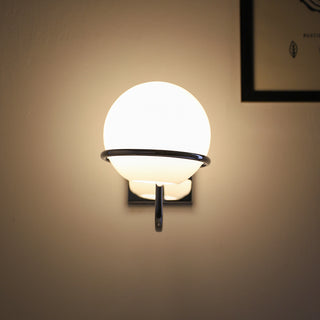 Astrohalo Opal Globe Wall Sconce