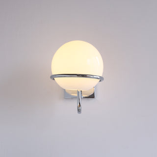 Astrohalo Opal Globe Wall Sconce