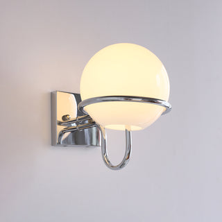 Astrohalo Opal Globe Wall Sconce