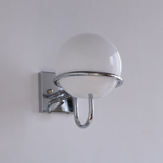 Astrohalo Opal Globe Wall Sconce