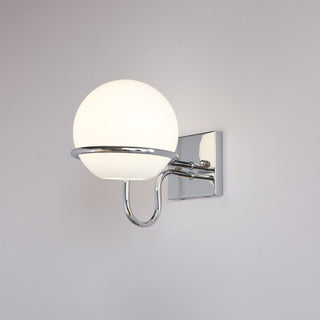 Astrohalo Opal Globe Wall Sconce