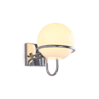 Astrohalo Opal Globe Wall Sconce