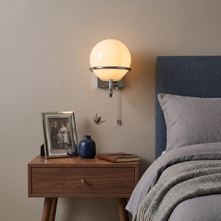 Astrohalo Pull-Chain Wall Sconce