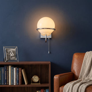 Astrohalo Pull-Chain Wall Sconce