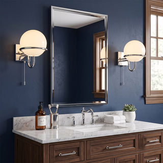 Astrohalo Pull-Chain Wall Sconce