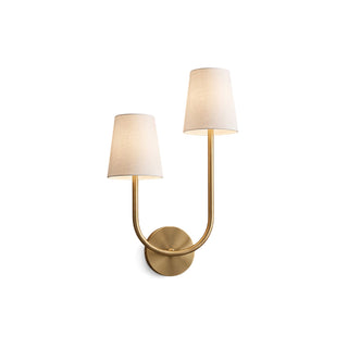 Asymmetric U-Loop Wall Sconce