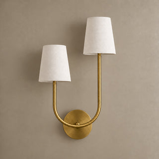 Asymmetric U-Loop Wall Sconce