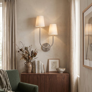 Asymmetric U-Loop Wall Sconce