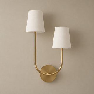 Asymmetric U-Loop Wall Sconce