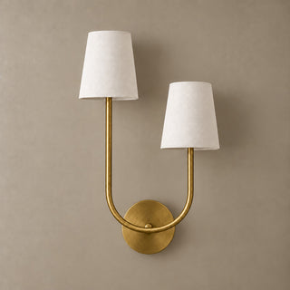 Asymmetric U-Loop Wall Sconce