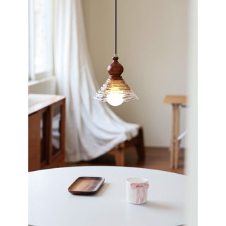 Auden Ripple Glass Pendant Lamp
