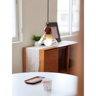Auden Ripple Glass Pendant Lamp