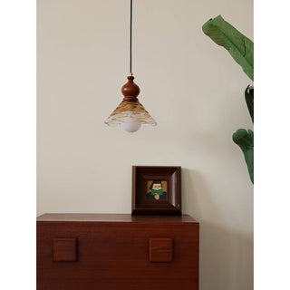 Auden Ripple Glass Pendant Lamp