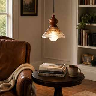 Auden Ripple Glass Pendant Lamp