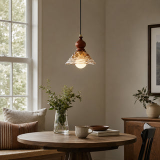 Auden Ripple Glass Pendant Lamp