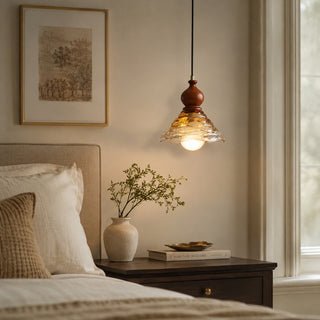 Auden Ripple Glass Pendant Lamp