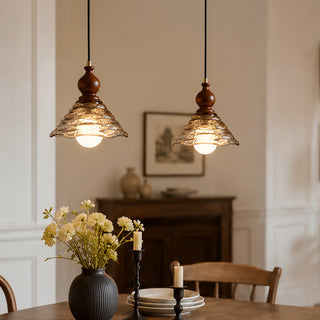 Auden Ripple Glass Pendant Lamp