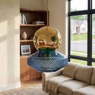 Aurum Jewel Glass Pendant Lamp