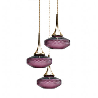 Aurum Jewel Glass Pendant Lamp