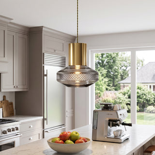 Aurum Jewel Glass Pendant Lamp