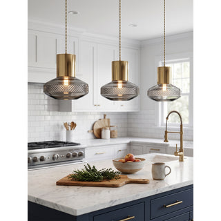Aurum Jewel Glass Pendant Lamp