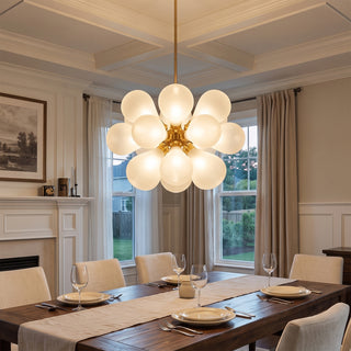 Auther Sputnik Glass Chandelier