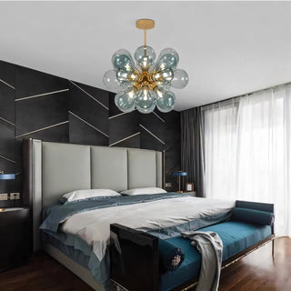 Auther Sputnik Glass Chandelier