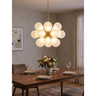Auther Sputnik Glass Chandelier
