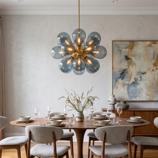 Auther Sputnik Glass Chandelier