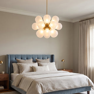 Auther Sputnik Glass Chandelier