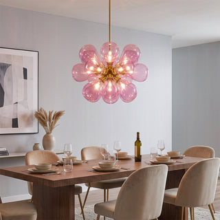 Auther Sputnik Glass Chandelier
