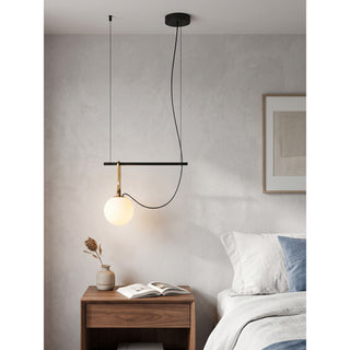 Axiom Tethered Globe Pendant Light