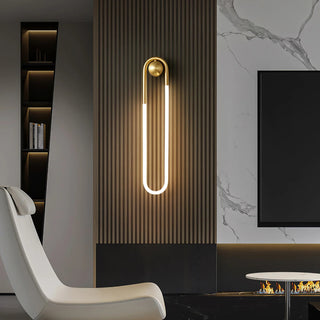 Axis LED Loop Sconce