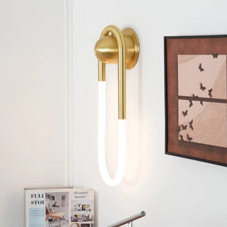Axis LED Loop Sconce