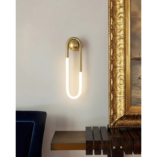 Axis LED Loop Sconce