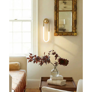 Axis LED Loop Sconce