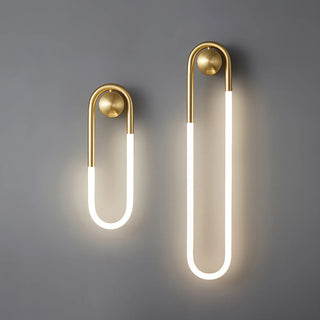 Axis LED Loop Sconce