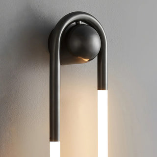 Axis LED Loop Sconce