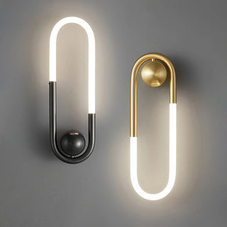Axis LED Loop Sconce