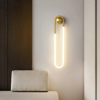Axis LED Loop Sconce