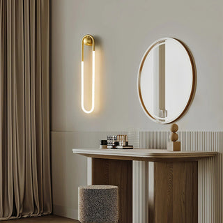 Axis LED Loop Sconce