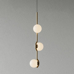 Gold & Weißes Glas