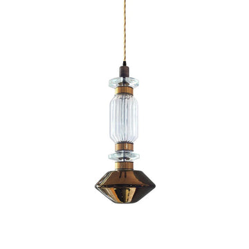 Modelo F: D 9.8″ x H 20.5″ / D 25cm x H 52cm